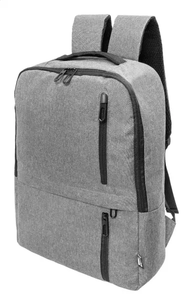 Lauder RPET ruksak, 15" Siva