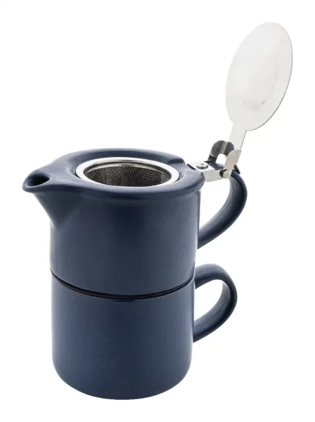 Gongmei tea set Dark blue