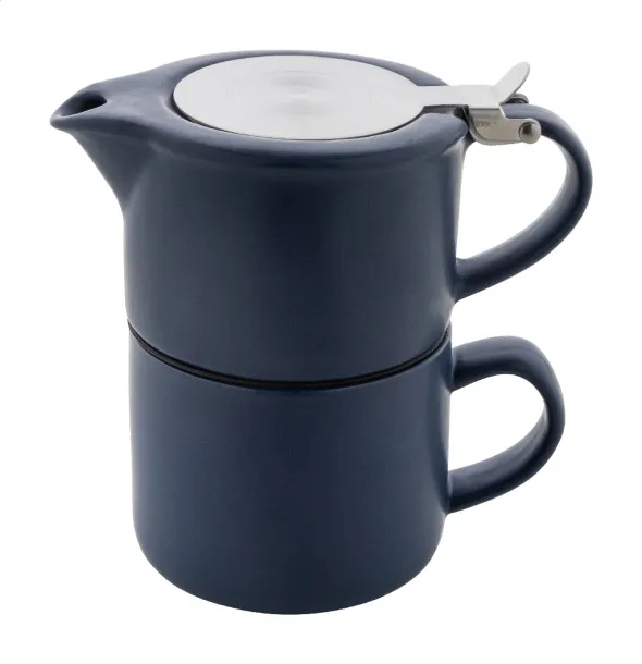 Gongmei tea set Dark blue