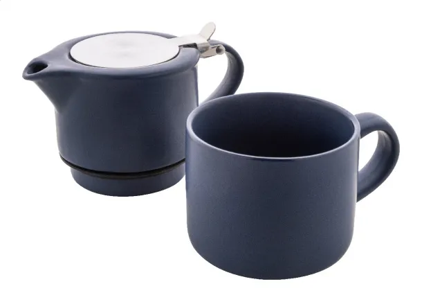 Gongmei tea set Dark blue