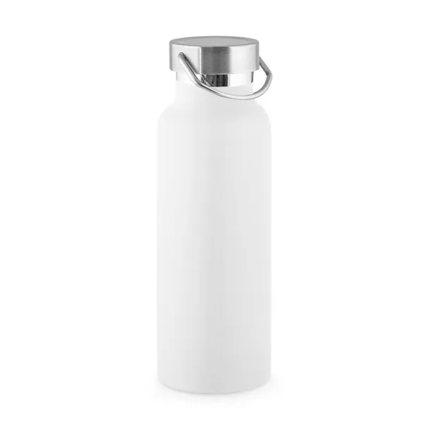 DUPLANTIS Stainless steel bottle (90% recycled) with vacuum insulation 810 mL White