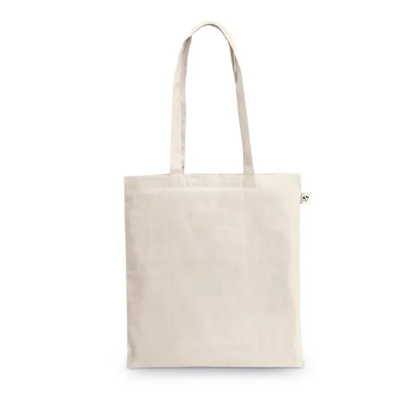 MEXICO Bag made from recycled cotton (70%) and polyester (30% rPET) (150 g/m²) Light natural