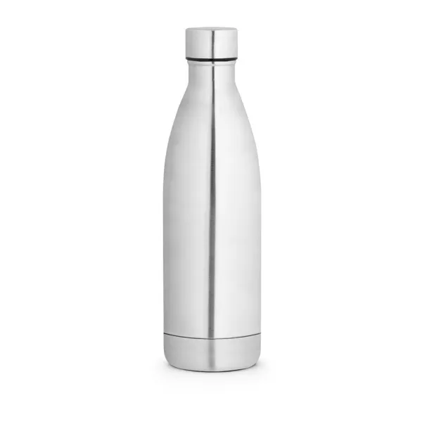 RE-BUFFON XL Double-walled stainless steel bottle (90% recycled) Satin silver
