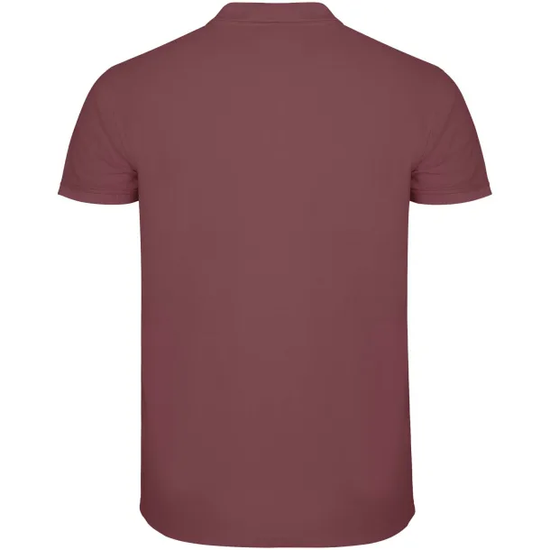 Star muška kratka polo majica, 200 g/m² - Roly Berry Red