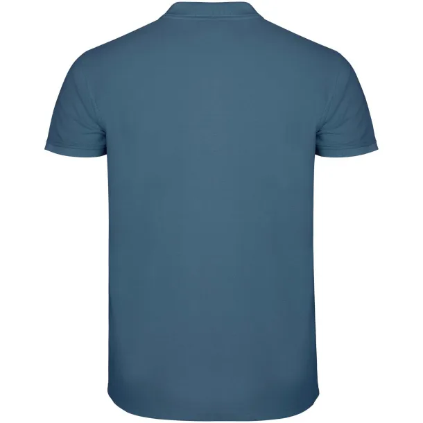 Star muška kratka polo majica, 200 g/m² - Roly Storm blue