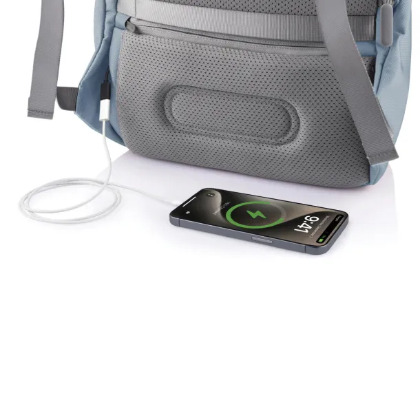 Bobby Soft anti-theft ruksak, 15.6" - XD Design Plava Siva