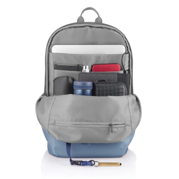 Bobby Soft anti-theft backpack - XD Design Blue Cool Grey 8
