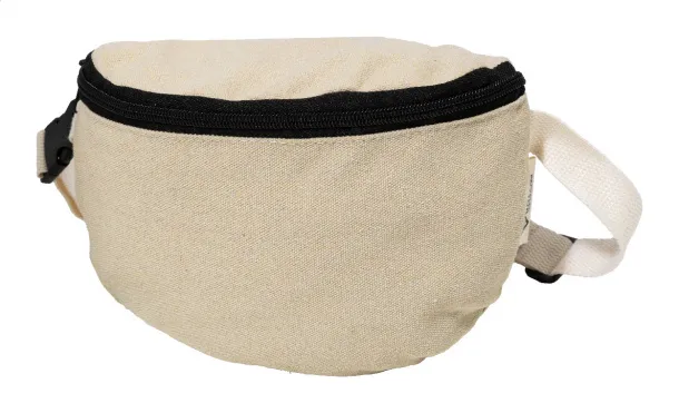 Rekan Hip recycled canvas waist bag Natural