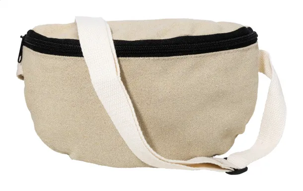Rekan Hip recycled canvas waist bag Natural