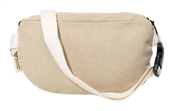 Rekan Hip recycled canvas waist bag Natural