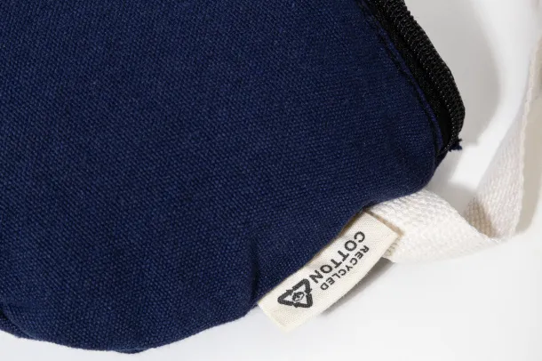 Rekan Hip recycled canvas waist bag Blue