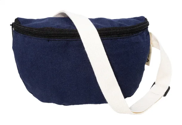 Rekan Hip recycled canvas waist bag Blue