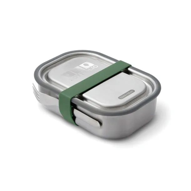 Black+Blum velika kutija za hranu od nehrđajućeg čelika, 1 L - Black + Blum olive green