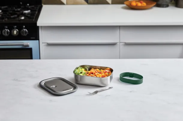 Black+Blum Stainless Steel Lunch Box Large - Black + Blum olive green 