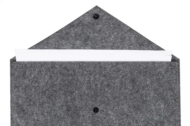 Refelt Slim RPET torba za laptop i dokumente, 13" Siva