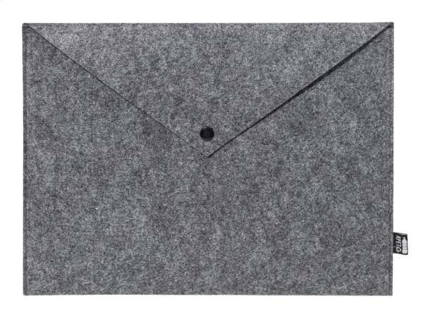 Refelt Slim RPET torba za laptop i dokumente, 13" Siva