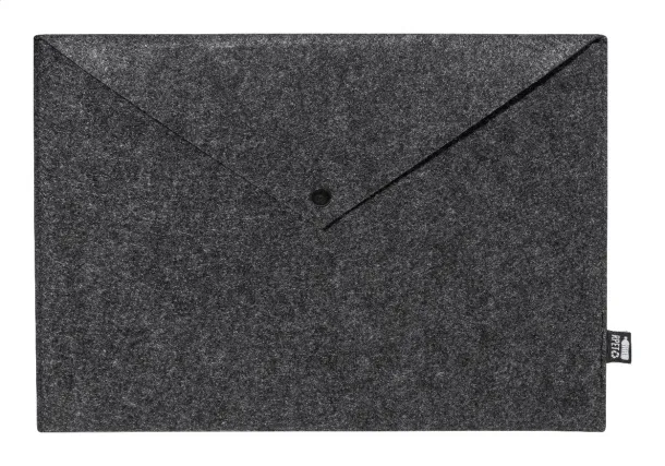 Refelt Slim RPET torba za laptop i dokumente, 13" Tamno siva