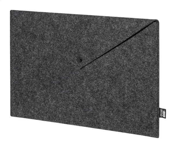 Refelt Slim RPET torba za laptop i dokumente, 13" Tamno siva