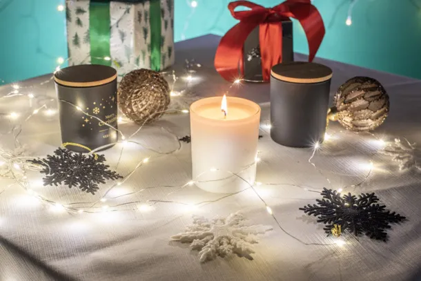  Soybean wax candle 220g - Library - Bijela