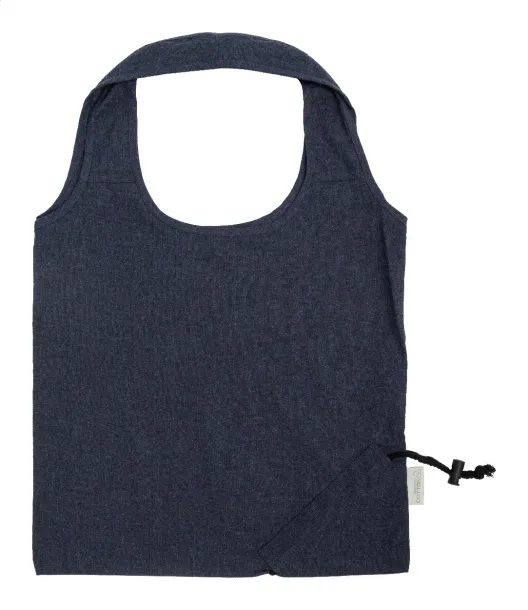 Forpex foldable shopping bag Dark blue