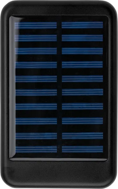  Aluminium solar power bank Tycho Crna