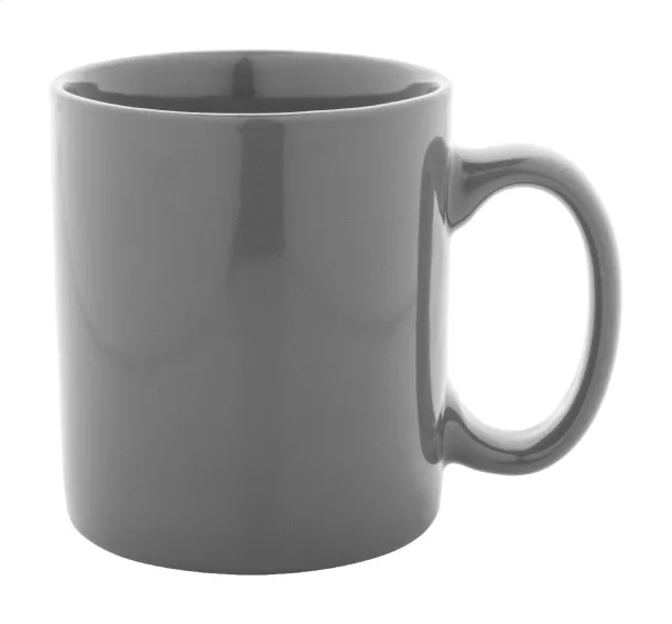 Kolomu coloured ceramic mug Grey