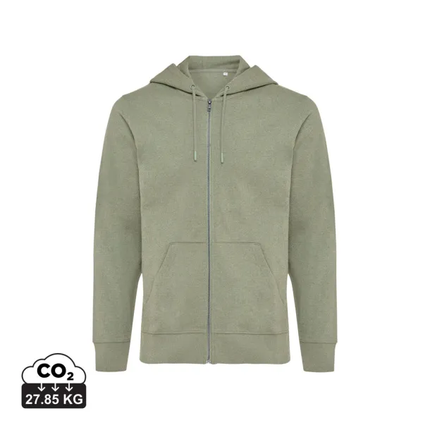  Iqoniq Abisko hoodie sa zatvaračem od recikliranog pamuka - iqoniq 45533C 