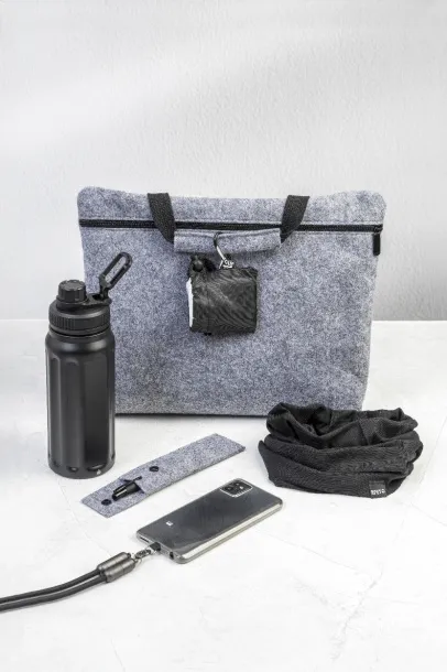 Refelt Laptop RPET torba za laptop i dokumente, 15" Siva