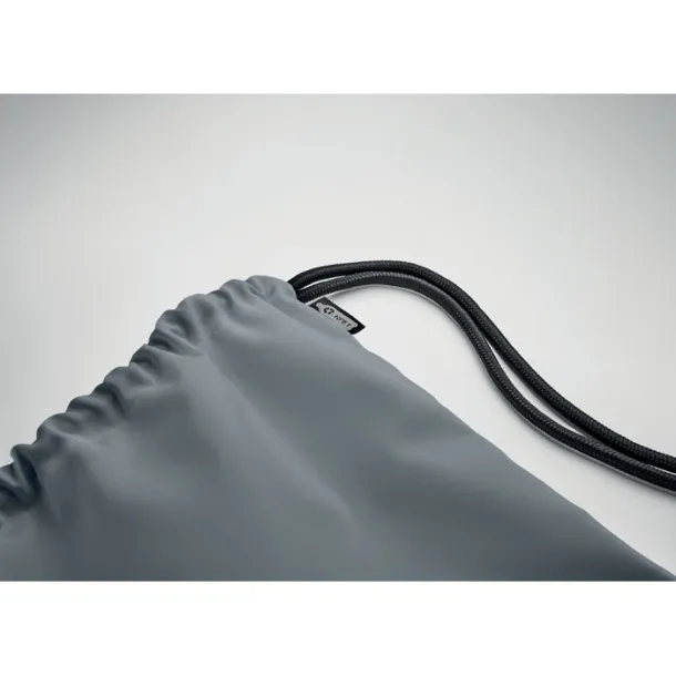 NIGHT Large drawstring bag 300D RPET Grey