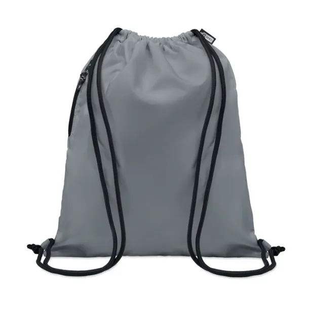 NIGHT Large drawstring bag 300D RPET Grey