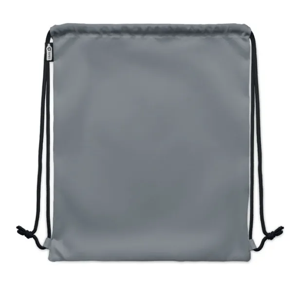 NIGHT Large drawstring bag 300D RPET Grey
