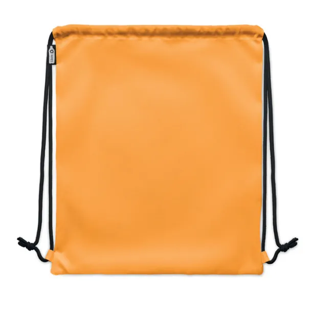 NIGHT Large drawstring bag 300D RPET Orange