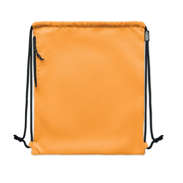 NIGHT Large drawstring bag 300D RPET Orange
