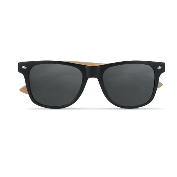 CALIFORNIA TOUCH Sunglasses with bamboo arms Black