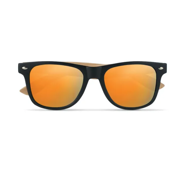 CALIFORNIA TOUCH Sunglasses with bamboo arms Orange