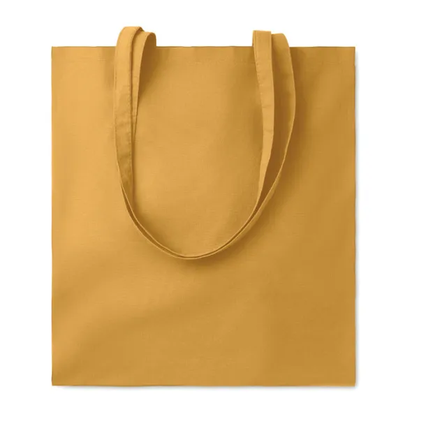 COTTONEL COLOUR + Cotton shopping bag 140gsm Oker