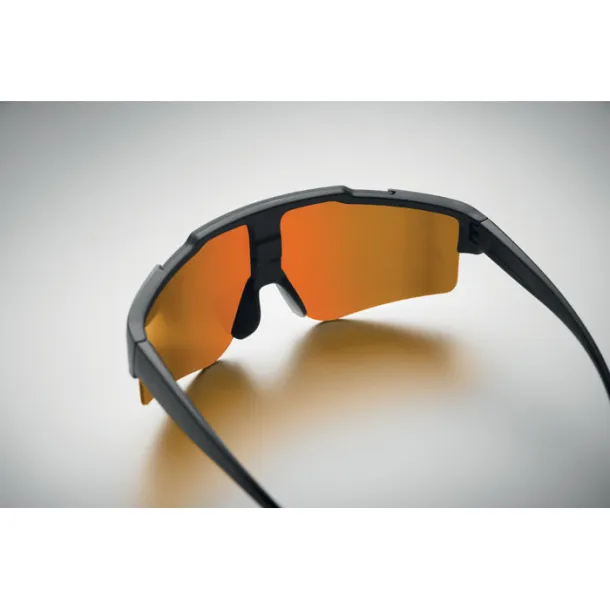 SHINE Mirrored sports sunglasses Orange