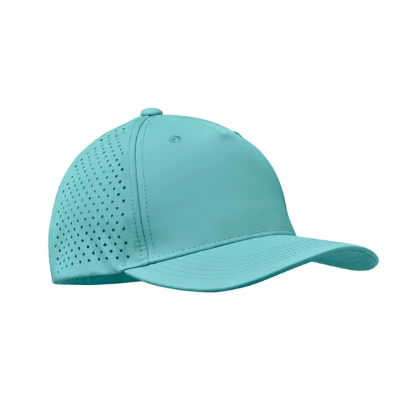 CAPO 5 panel baseball cap 130 gr/m² Turquoise