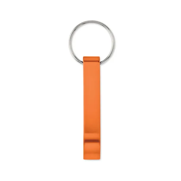 OVIKEY Recycled aluminium key ring Orange