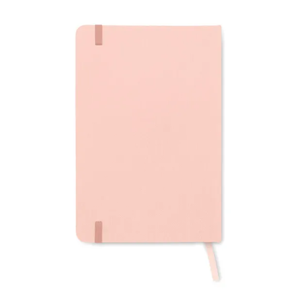 NOTE RPET A5 notebook 600D RPET cover baby pink