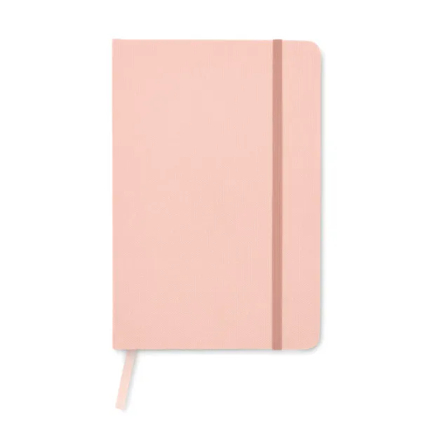 NOTE RPET A5 notebook 600D RPET cover baby pink