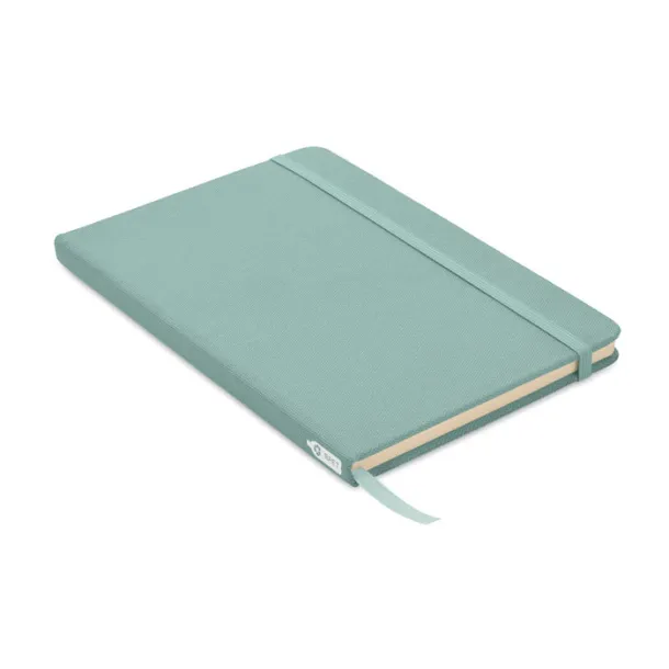 NOTE RPET A5 notebook 600D RPET cover petrol