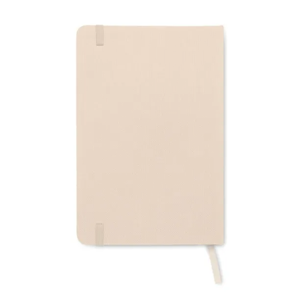 NOTE RPET A5 notebook 600D RPET cover off white