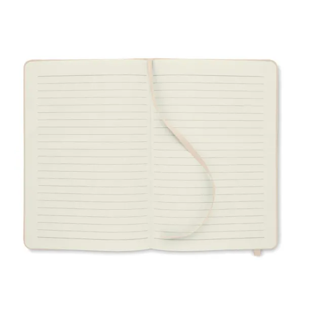 NOTE RPET A5 notebook 600D RPET cover off white