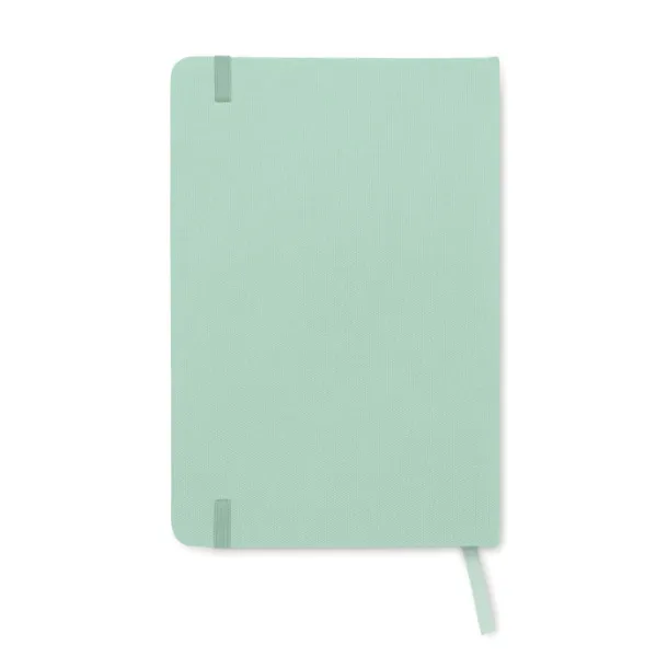 NOTE RPET A5 notebook 600D RPET cover mint green