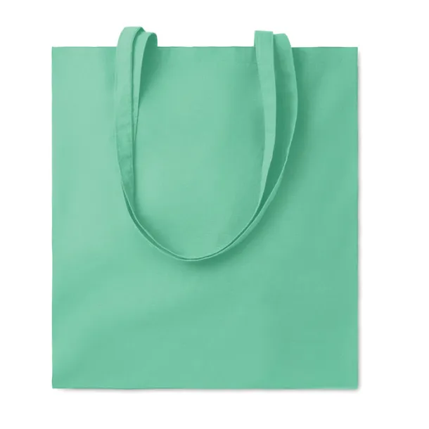 COTTONEL COLOUR ++ Cotton shopping bag 180gr/m2 mint green