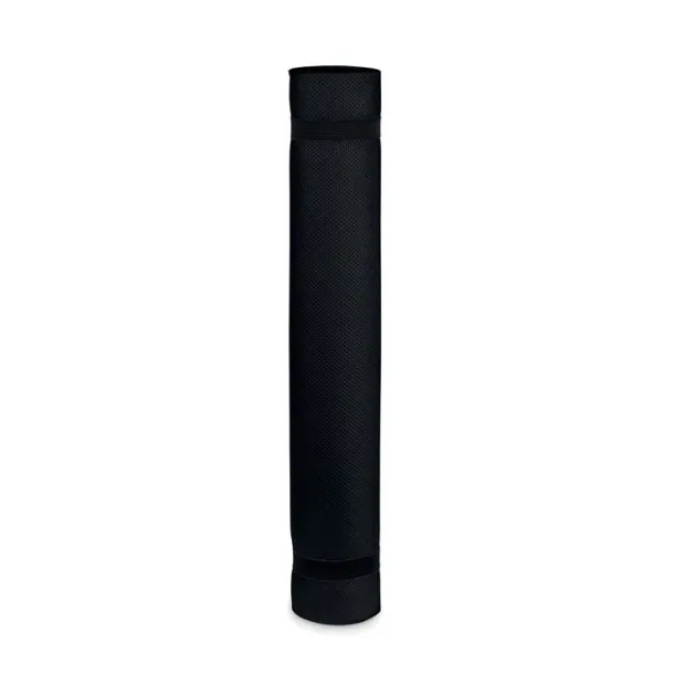 YOGI Yoga mat EVA 4,0 mm with pouch Black