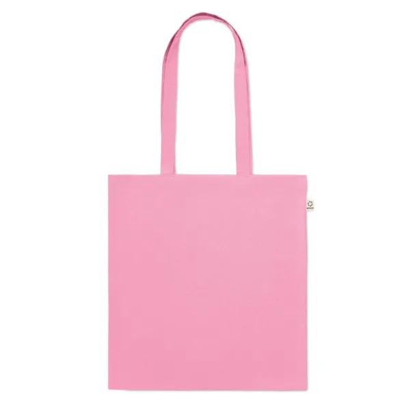 VIVEKA COLOUR Recycled cotton shopping bag baby pink