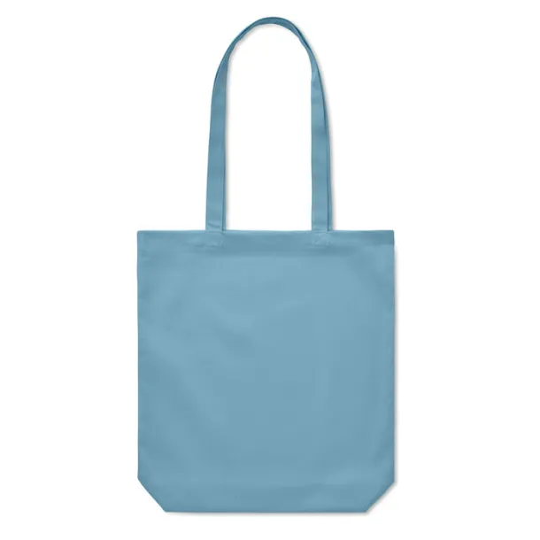 RASSA COLOURED 270 gr/m² Canvas shopping bag petrol