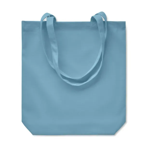 RASSA COLOURED 270 gr/m² Canvas shopping bag petrol